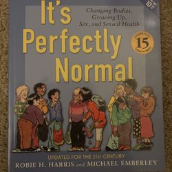 "It's Perfectly Normal" Book About Growing Up By Robie H. Harris And Michael Emberley