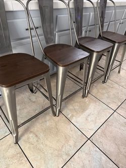 4 X STOOLS