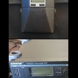 Shure Wireless Transmitter & Bodypack Receiver