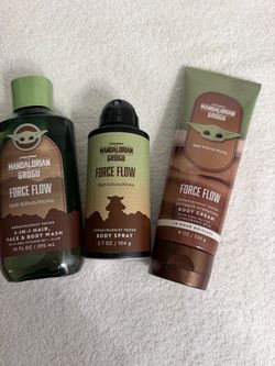 Bath & Body Works Star Wars Grogu Force Flow 3-Piece Set