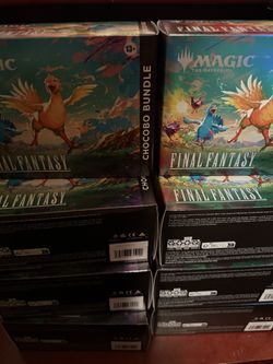 Magic The Gathering Final Fantasy Chocobo Bundle Box MTG