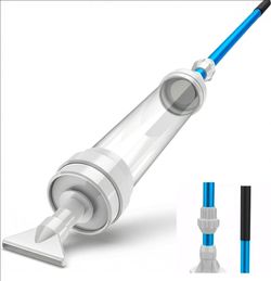 Spa & Hot Tub Vacuum Cleaner – Water Pressure Powered – Telescopic Handle