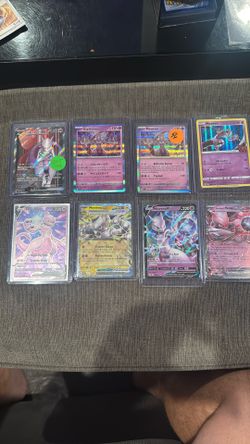 Mewtwo And Mew Cards