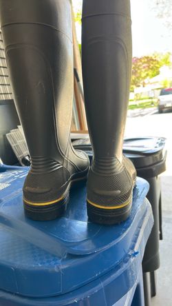 Green Rubber Boots