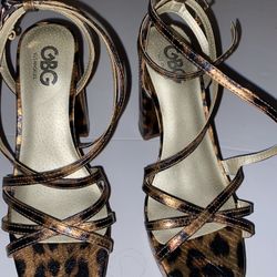Women’s Leopard  Print Wedges