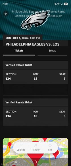 Philadelphia Eagles vs LA Rams