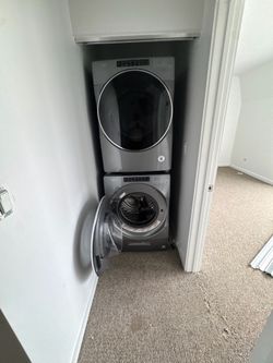 Whirlpool stackable washer and dryer