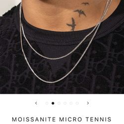 20” Moissanite Tennis Chain 