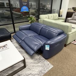 100 Real Leather Sofa-Lexanna 