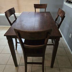 Hardwood Expandable Kitchen Table