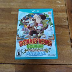 Donkey Kong Tropic Freeze Nintendo Wii U