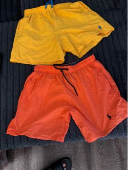 RL swim trunks size M $25 each