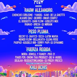 2 Baja Beach Festival Tickets