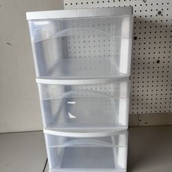 plastic drawer unit