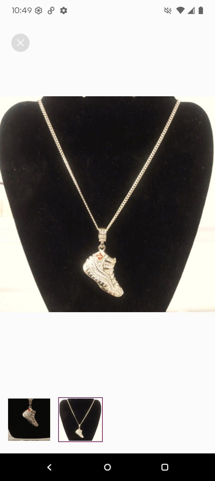 14k Gold-plated 24-in Chain With Pendant