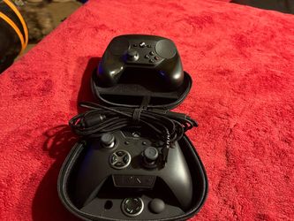 Xbox Elite Controller with Case and Steam Controller