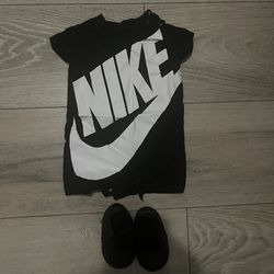 Nike short shirt /and shoe