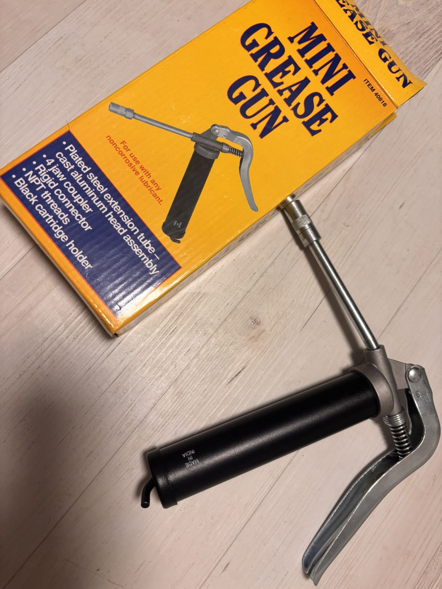 Mini Grease Gun-Harbor Freight-NEW