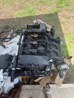 Mercedes-Benz Pulled Engine with Accessories
