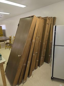 2x4 jam Pre hung hollow  doors