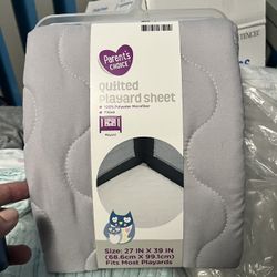 Quilted Baby Play Yard Sheet 
