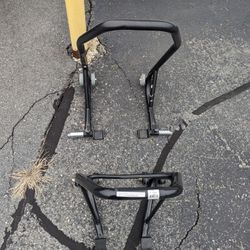 Front And Rear Motorcycle Stands