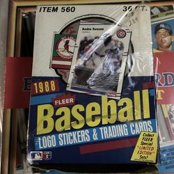 1988 Fleer Baseball Box