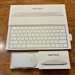 Apple Magic Keyboard with Apple Magic Mouse