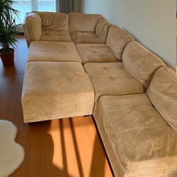7 Piece Modular Sectional Couch 