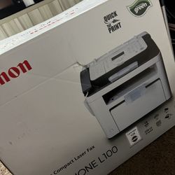 Canon FAXPHONE L100 Laser Printer – New Open Box