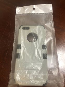 Grey Hybrid Cover Compatible for iPhone 5/ 5s