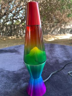 Mini vintage lava lamp