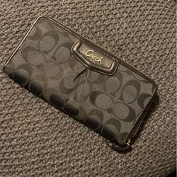 Black Coach Wallet 