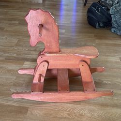 Wood horse