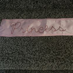 4 Princess Sashes - New