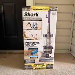 New Shark Lift-Away Vacuum ZD201 with Powerfins, Self-Cleaning Brushroll Bagless Pet Upright Cleaner