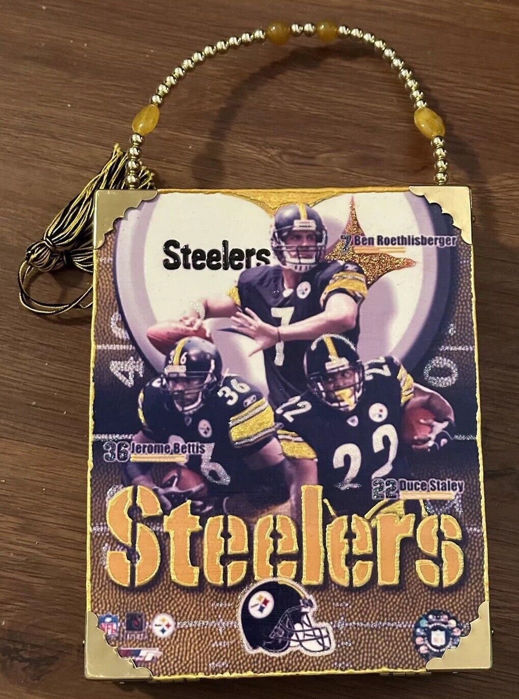 Pittsburgh Steelers - Repurposed Cigar Box - Purse / Handbag, Ben Roethlisberger