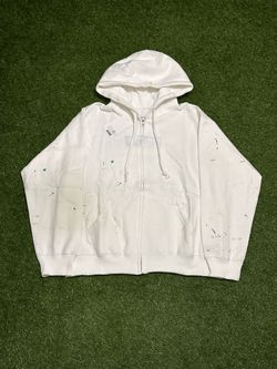 New White Maison Margiela Zip Up