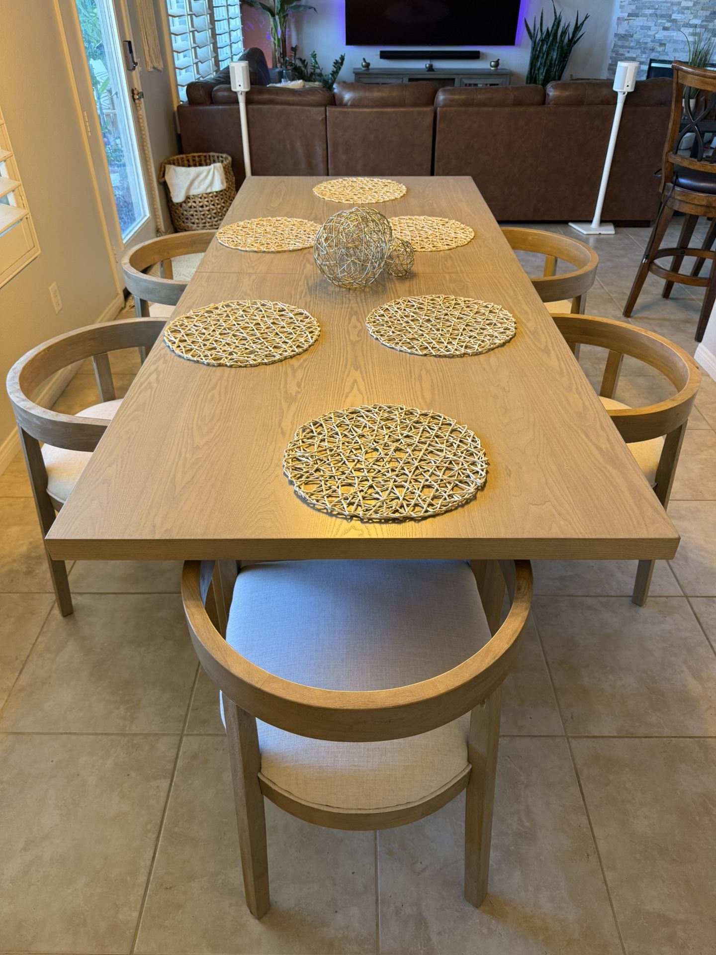 Inesa Wood Dining Table