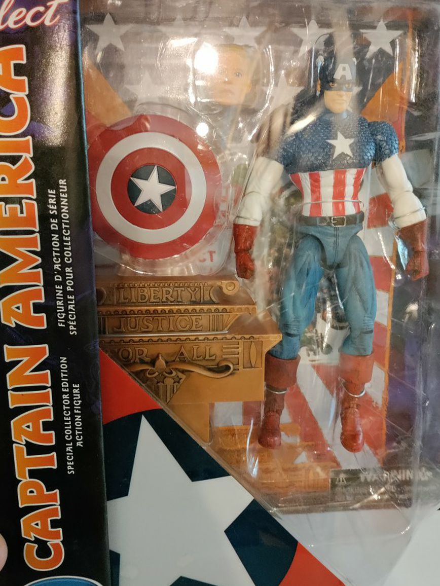 Marvel Select Captain America Disney Store Exclusive