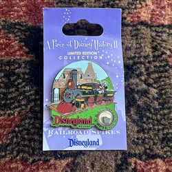 Disney Piece of History Disneyland Railroad Spikes  Pin 