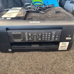Brother MFC-J1010DW Wireless Color Inkjet All-in-One Printer.