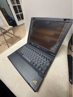vintage NEC MobilePro 880 handheld laptop