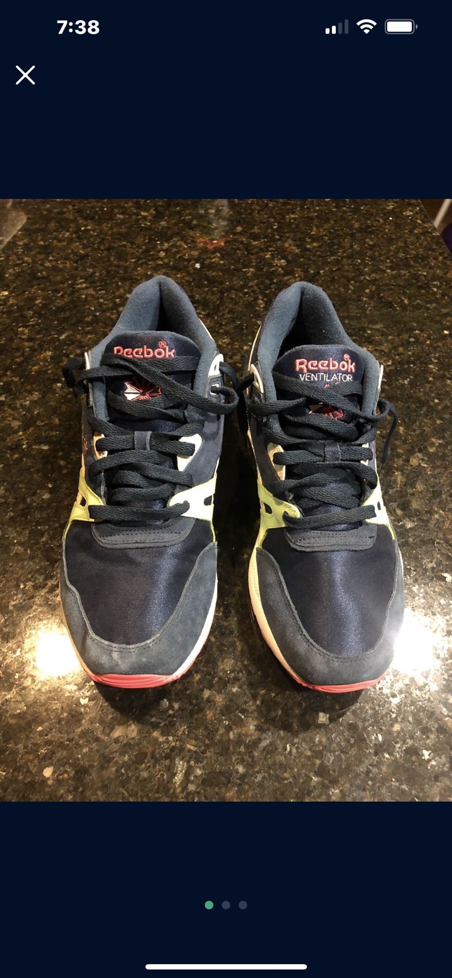 Reebok ventilator shoes