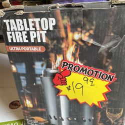 Table Top Fire Pit