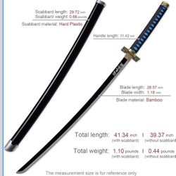 Anime Katana Sword 