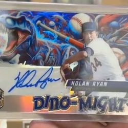 Nolan Ryan COLOR MATCH TRUE 1/1 AUTO!!!