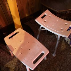 Shower Chair / Shower Bench With Adjustable Height 