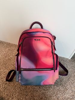 Brand New TUMI Backpack – Pink/Purple – Never Used