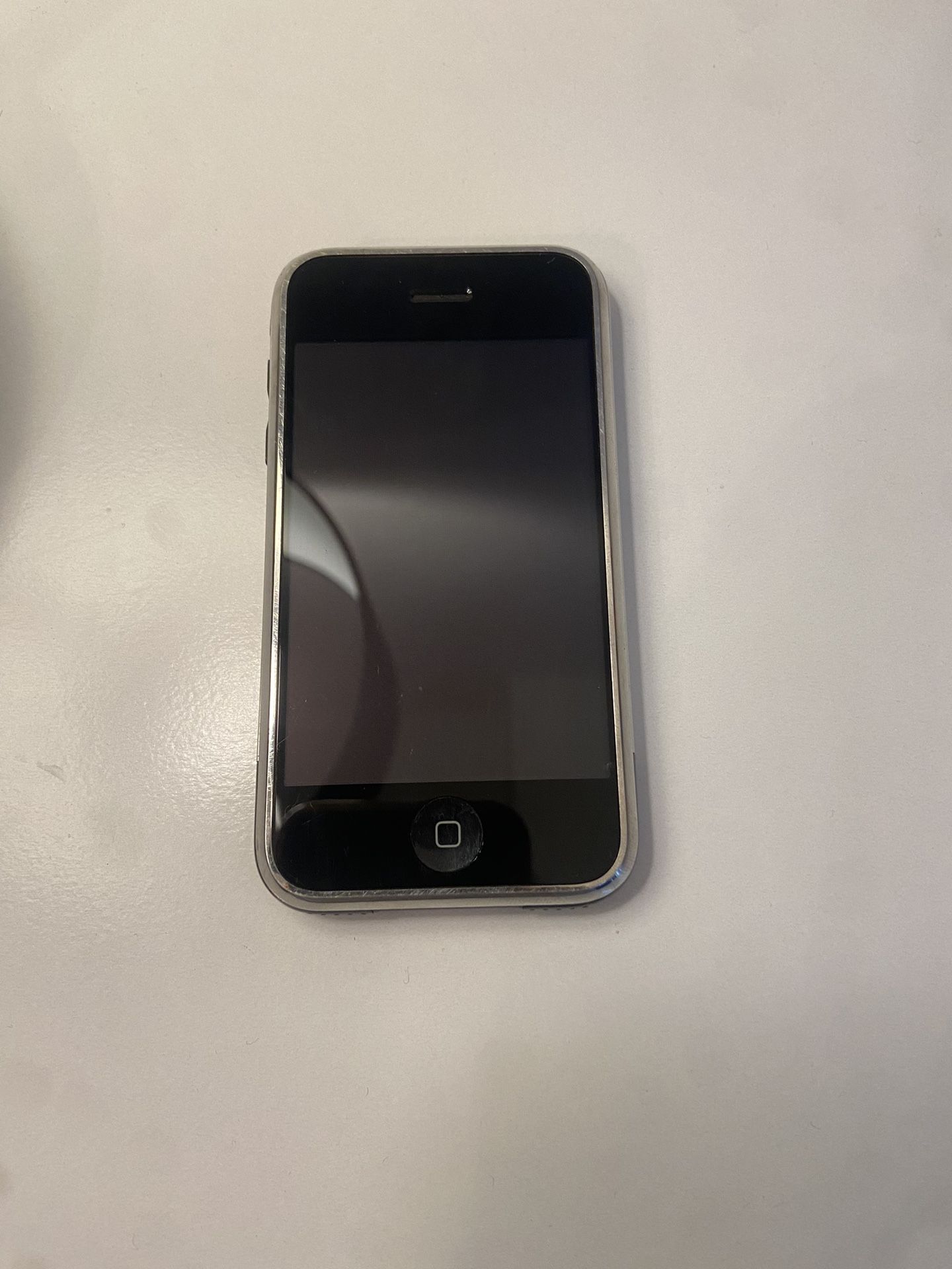 Apple iPhone Model A1203 1st Generation MA712LL/A 8GB Smartphone Black Silver